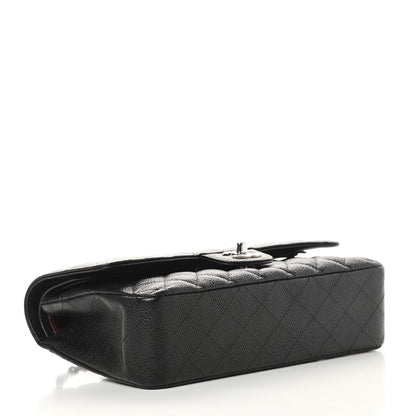 Chanel Caviar Quilted Medium Double Flap Black 5 of 12