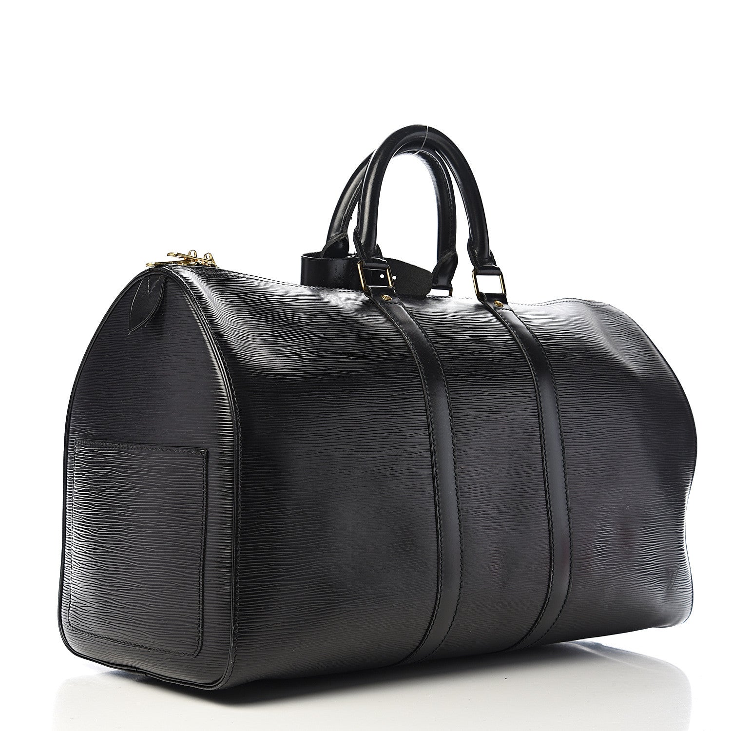 Louis Vuitton Epi Keepall 45 Black 2 of 17