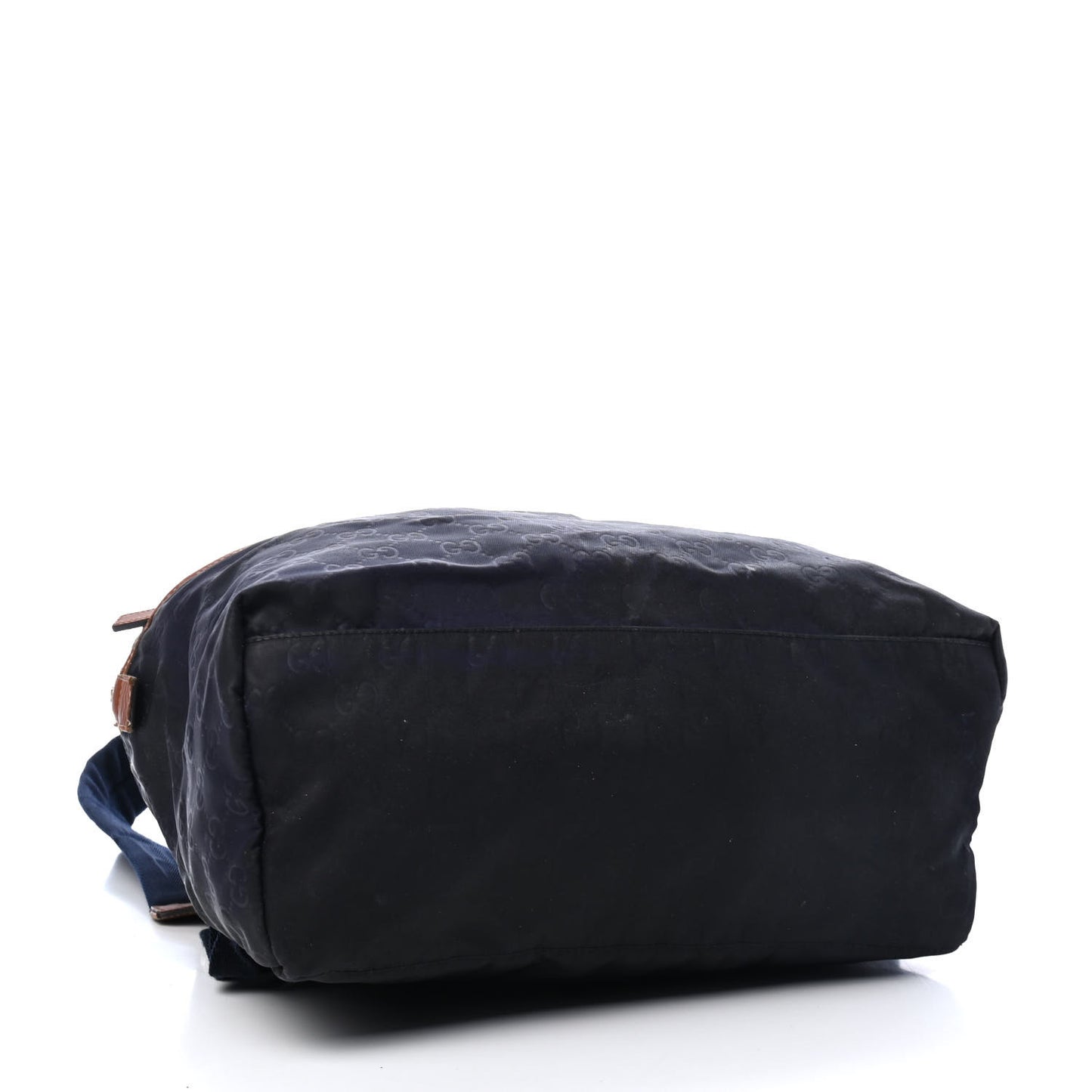 Nylon Monogram Medium Classic Backpack Blue