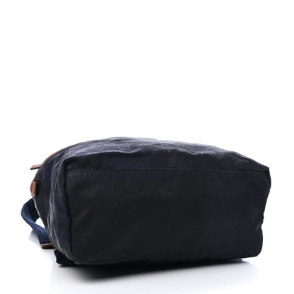 Gucci Nylon Monogram Medium Classic Backpack Blue 3 of 4