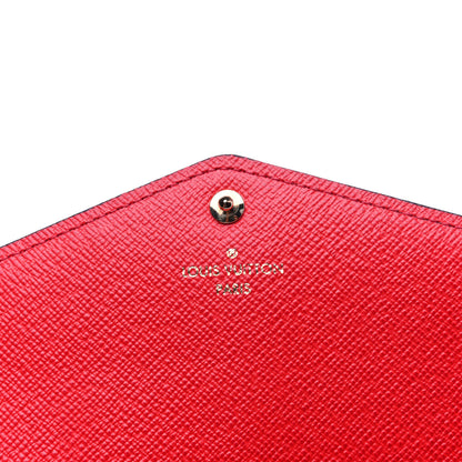 Louis Vuitton Monogram Sarah Wallet NM Coquelicot 4 of 5