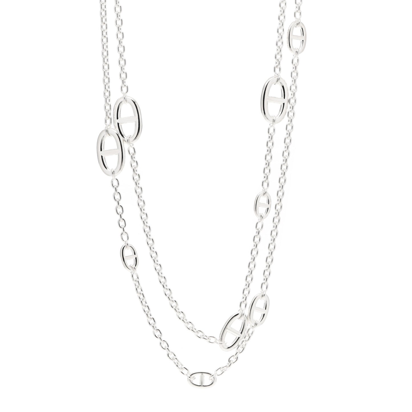 Sterling Silver Farandole Necklace 120