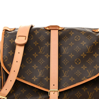 Louis Vuitton Monogram Saumur 35 7 of 11