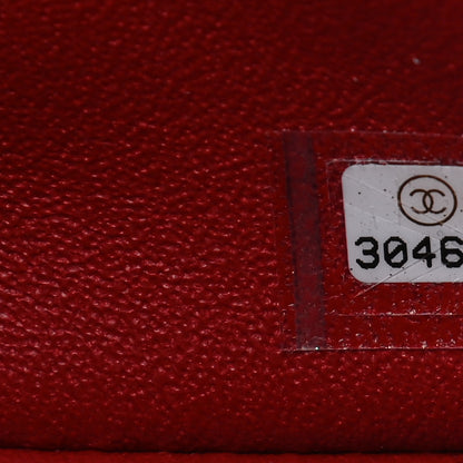Chanel Lambskin Quilted Mini Square Flap Red 5 of 5