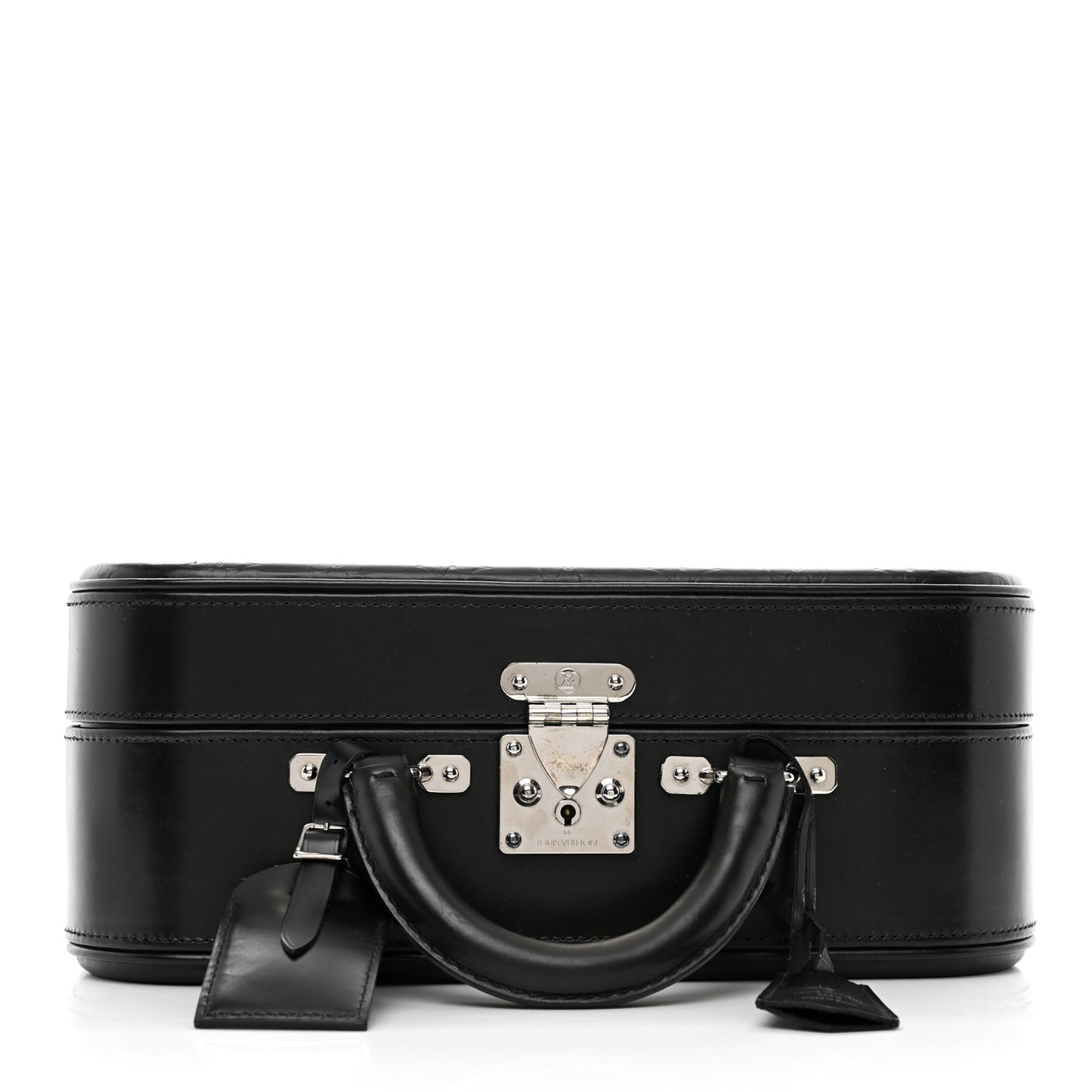 Monogram Glace Valisette MM Black