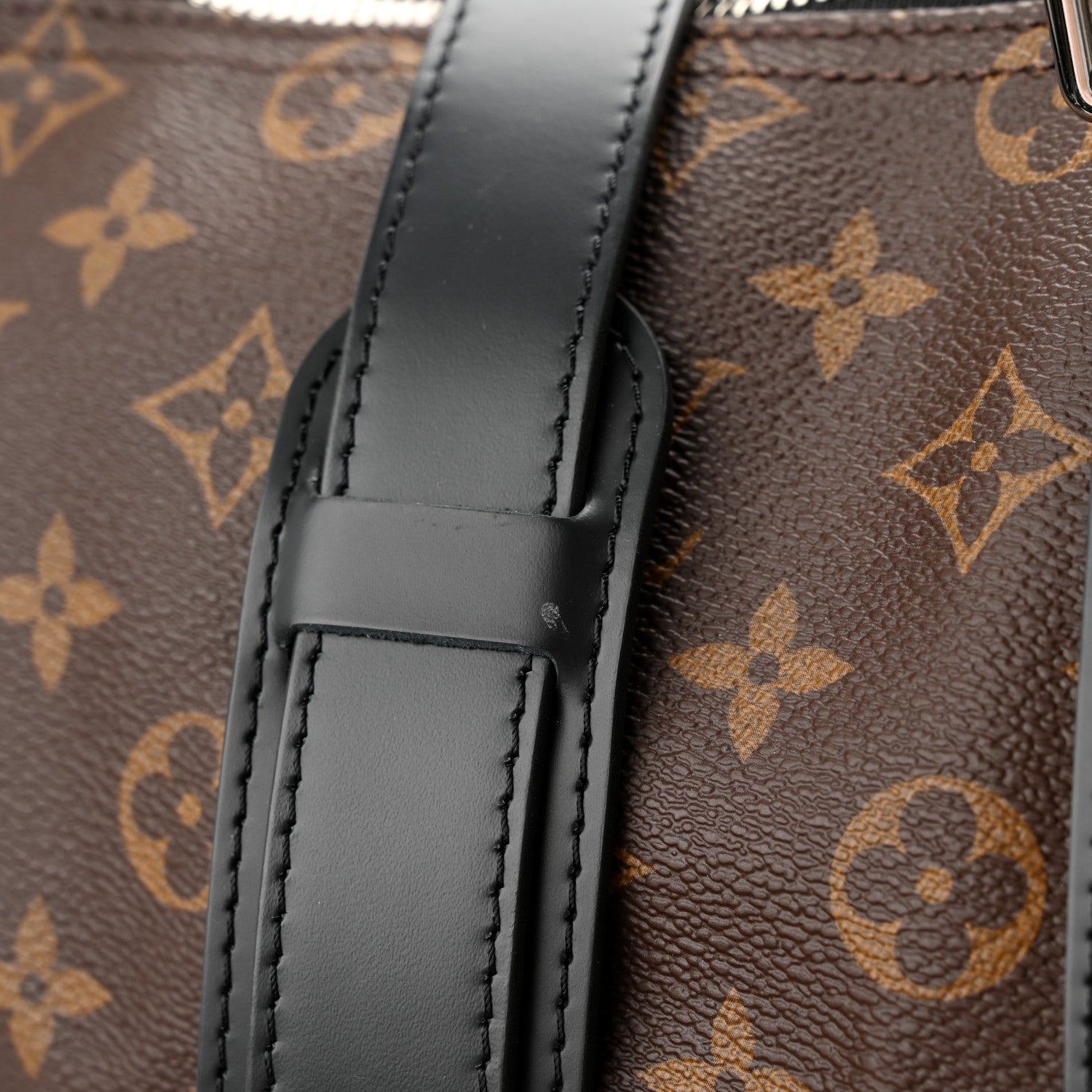 Louis Vuitton Monogram Macassar Keepall Bandouliere 45 11 of 16