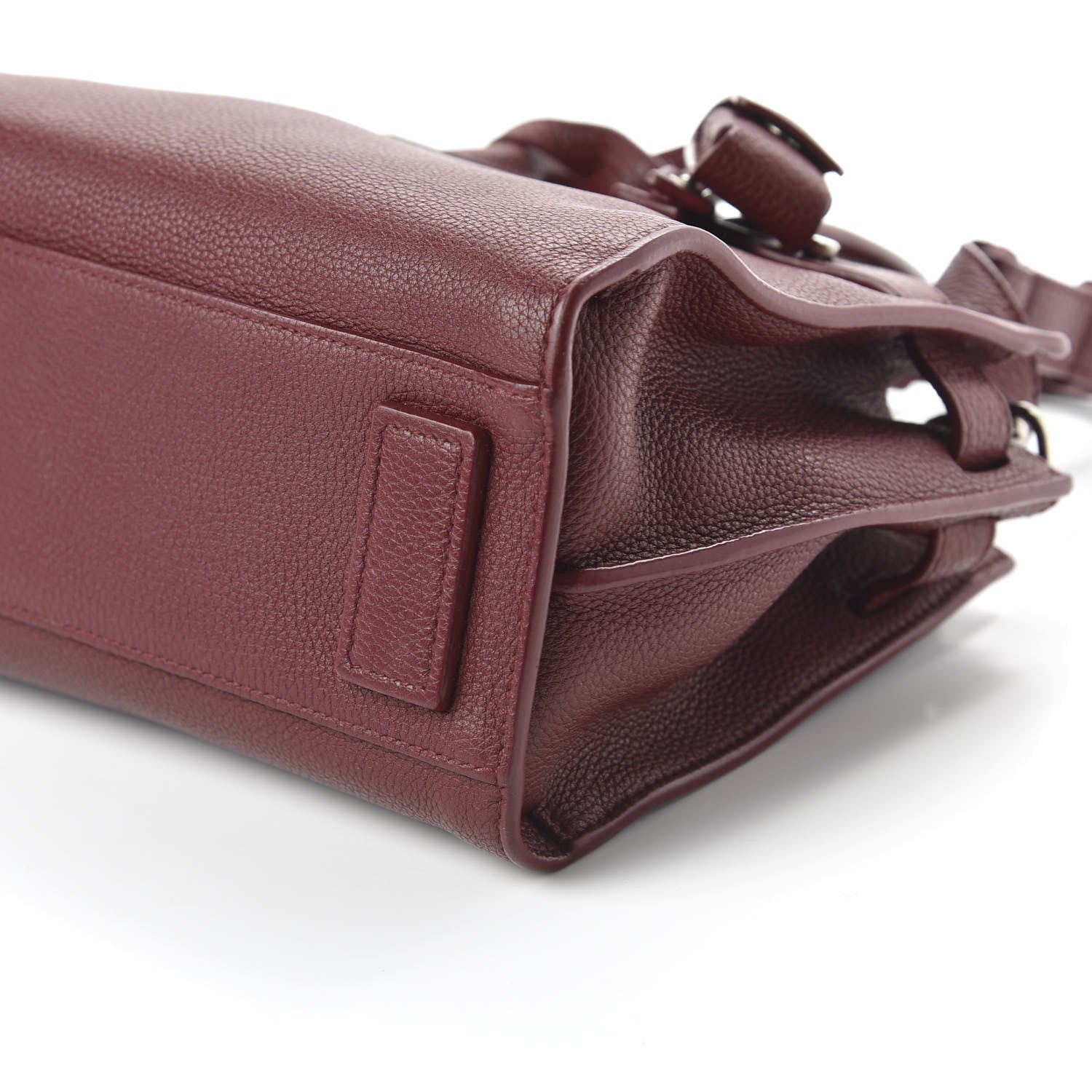 Saint Laurent Grained Calfskin Nano Sac De Jour Souple Palissandre 6 of 10