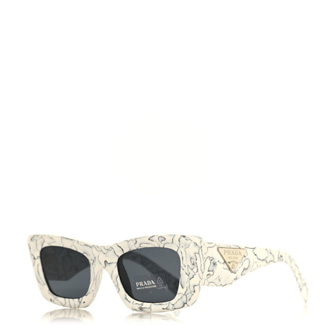 Acetate Symbole Sunglasses SPR 13Z White Marble
