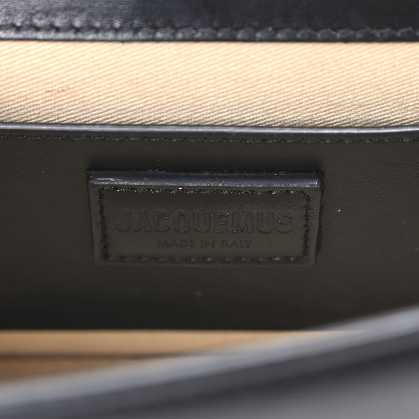 Smooth Calfskin Le Grand Bambino Black