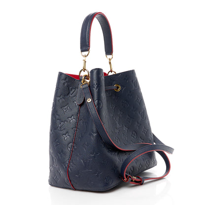 Louis Vuitton Empreinte Neonoe MM Marine Rouge 3 of 10