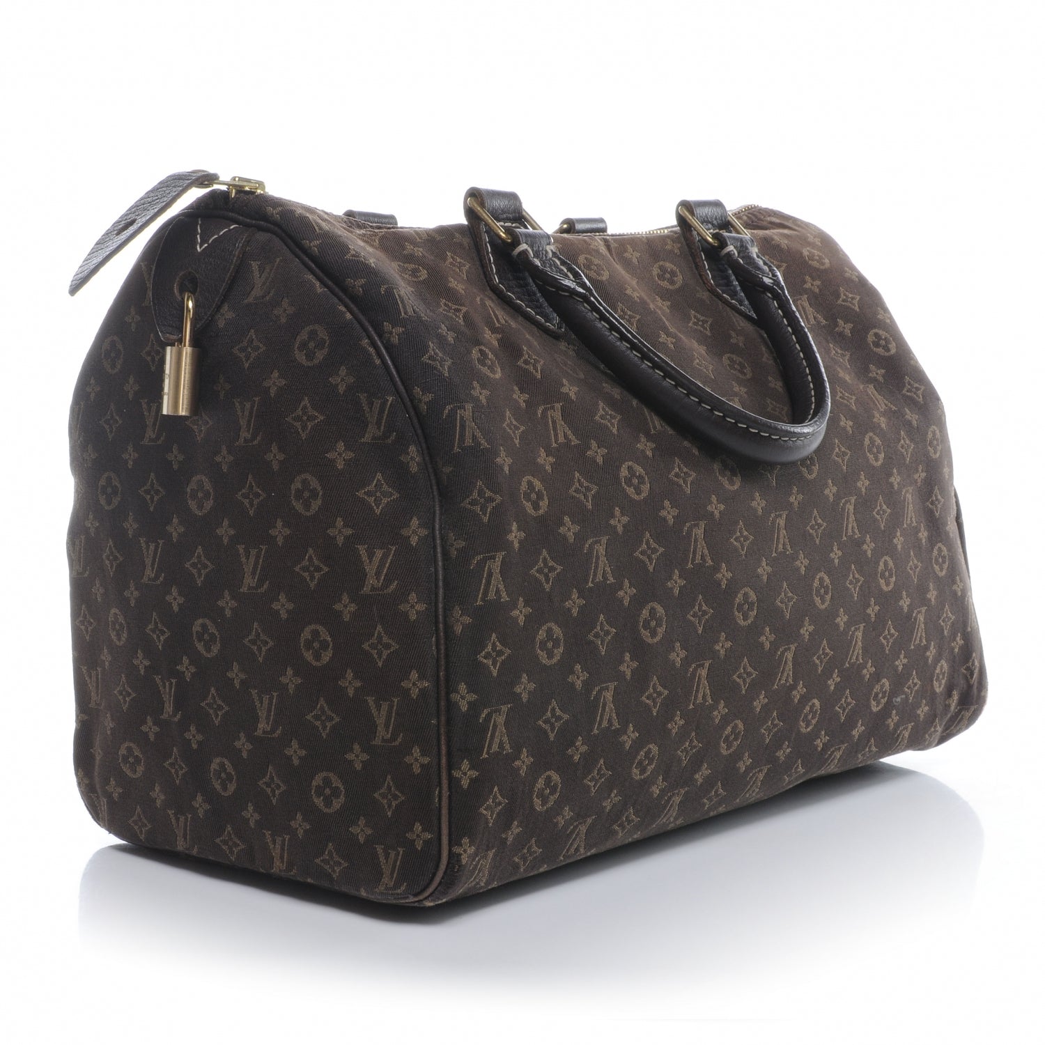 Louis Vuitton Mini Lin Speedy 30 Ebene 3 of 12
