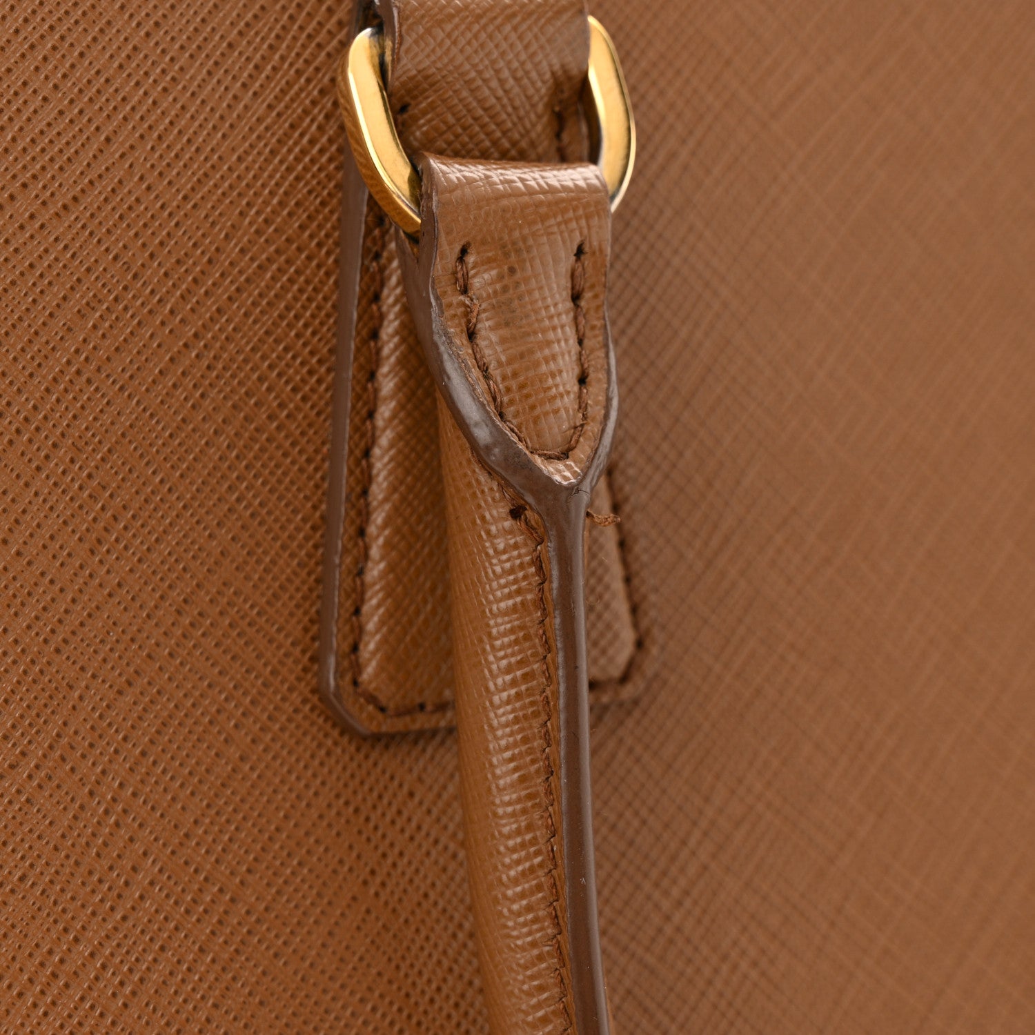Prada Saffiano Large Galleria Double Zip Tote Cannella 16 of 18