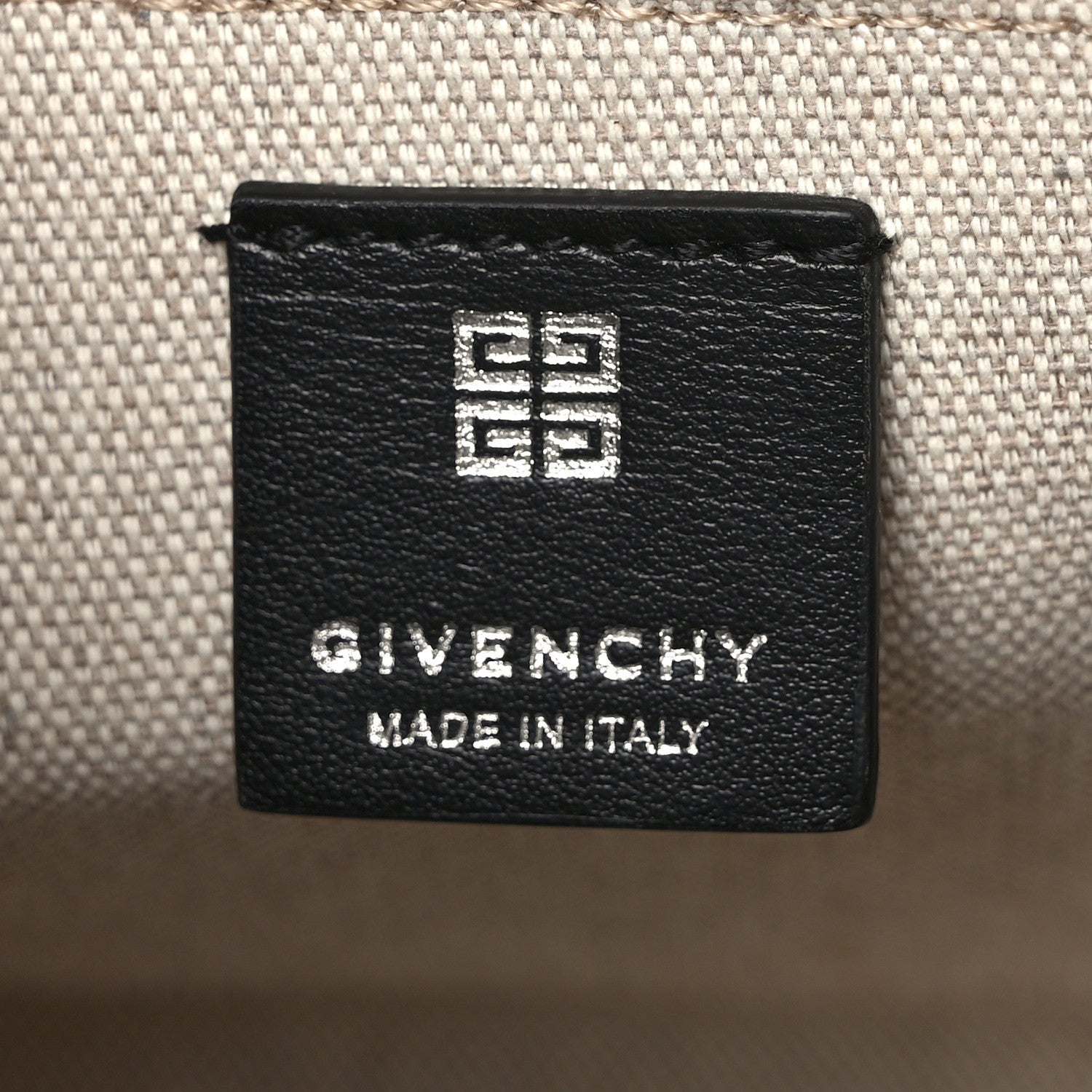 Givenchy Canvas Mini G-Tote White Black 6 of 8