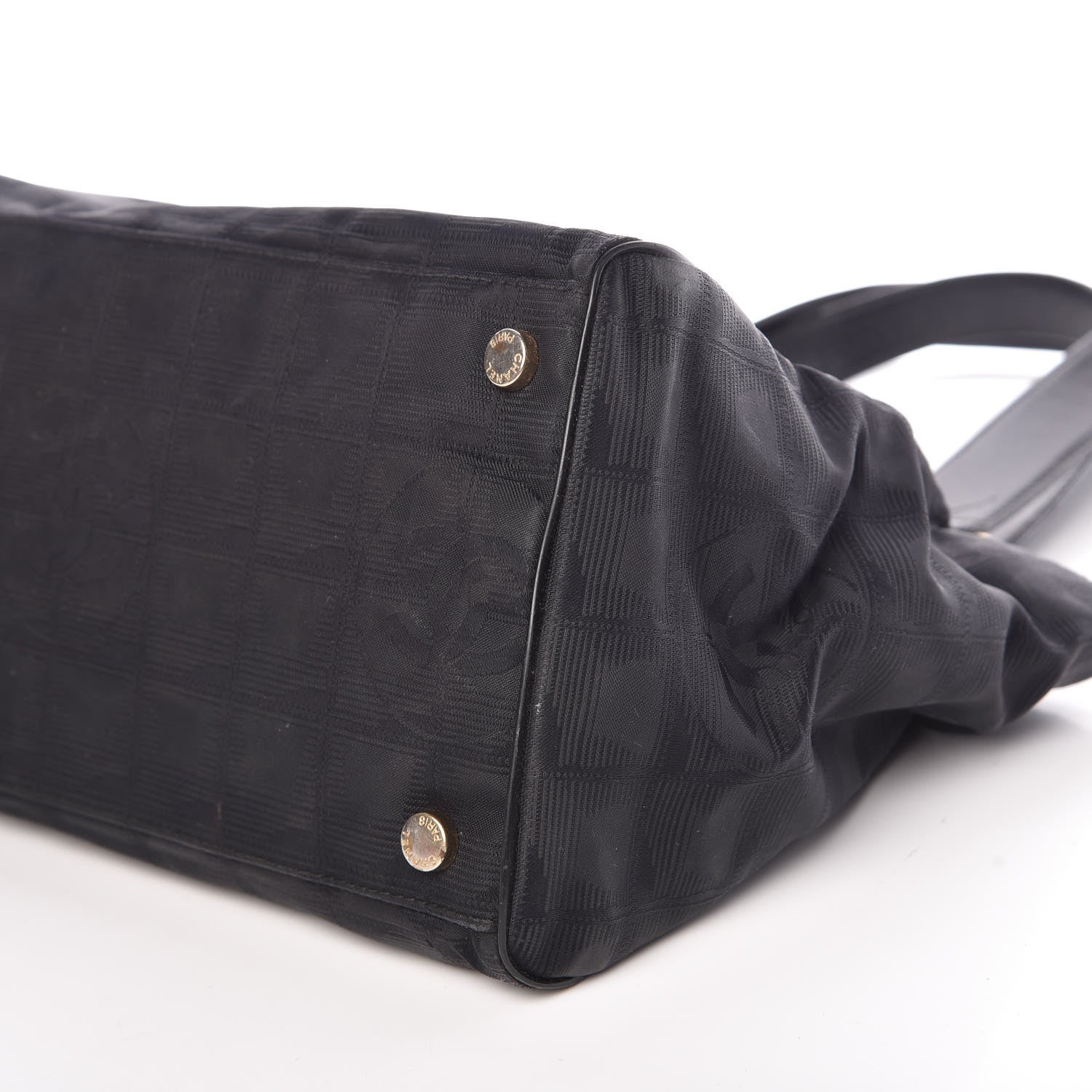 Chanel Nylon Travel Shoulder Bag Black 6 of 12