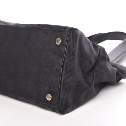 Chanel Nylon Travel Shoulder Bag Black 6 of 12