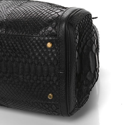 Gucci Snakeskin Large GG Running Tote Black 8 of 8