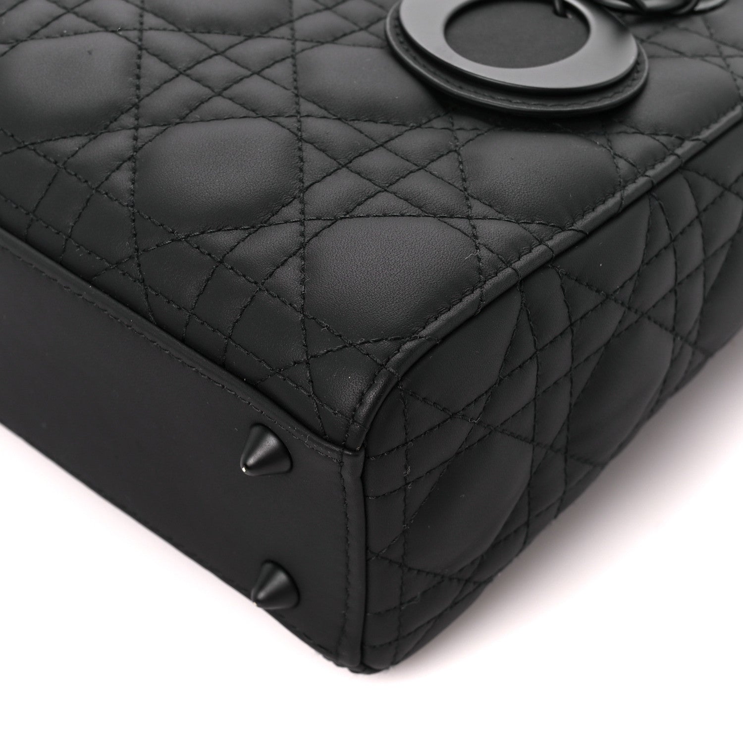 Christian Dior Ultra Matte Calfskin Cannage Small My ABCDior Lady Dior Black 11 of 11