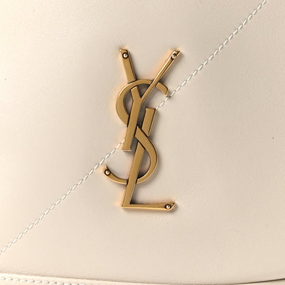 Saint Laurent Lambskin Matelasse Monogram Large Jamie 4.3 Pochon Crema Soft 9 of 11