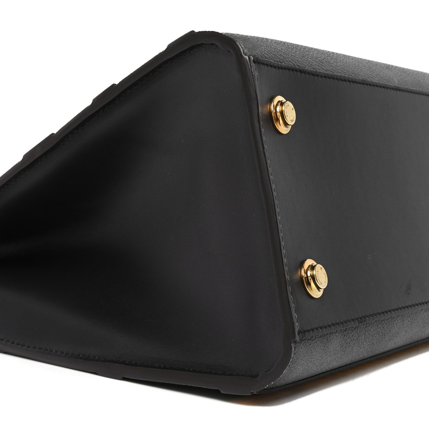 Calfskin Trunk City Steamer MM Black