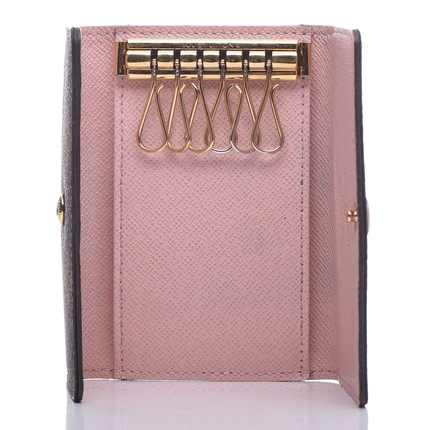 Louis Vuitton Monogram Multicles 6 Key Holder Rose Ballerine 5 of 15