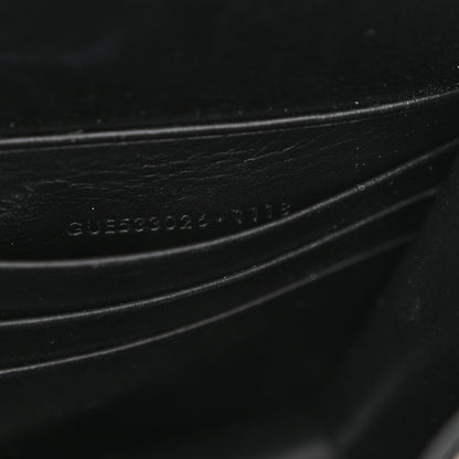 Saint Laurent Calfskin Monogram Sunset Chain Wallet Black 7 of 15