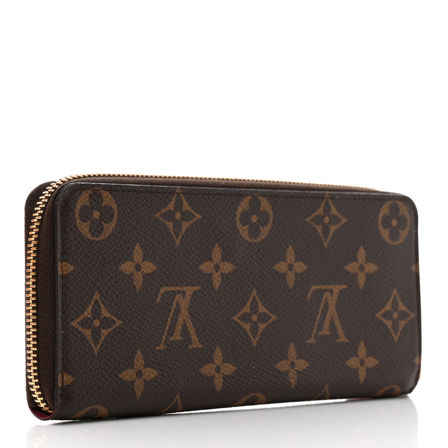 Monogram Clemence Wallet Fuchsia
