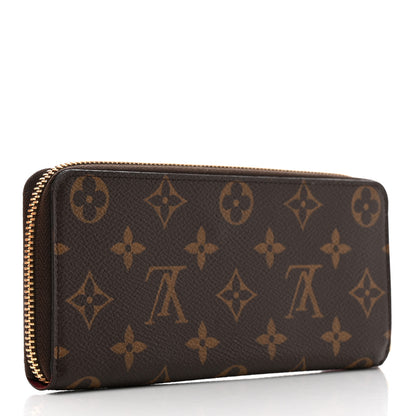 Louis Vuitton Monogram Clemence Wallet Fuchsia 2 of 8
