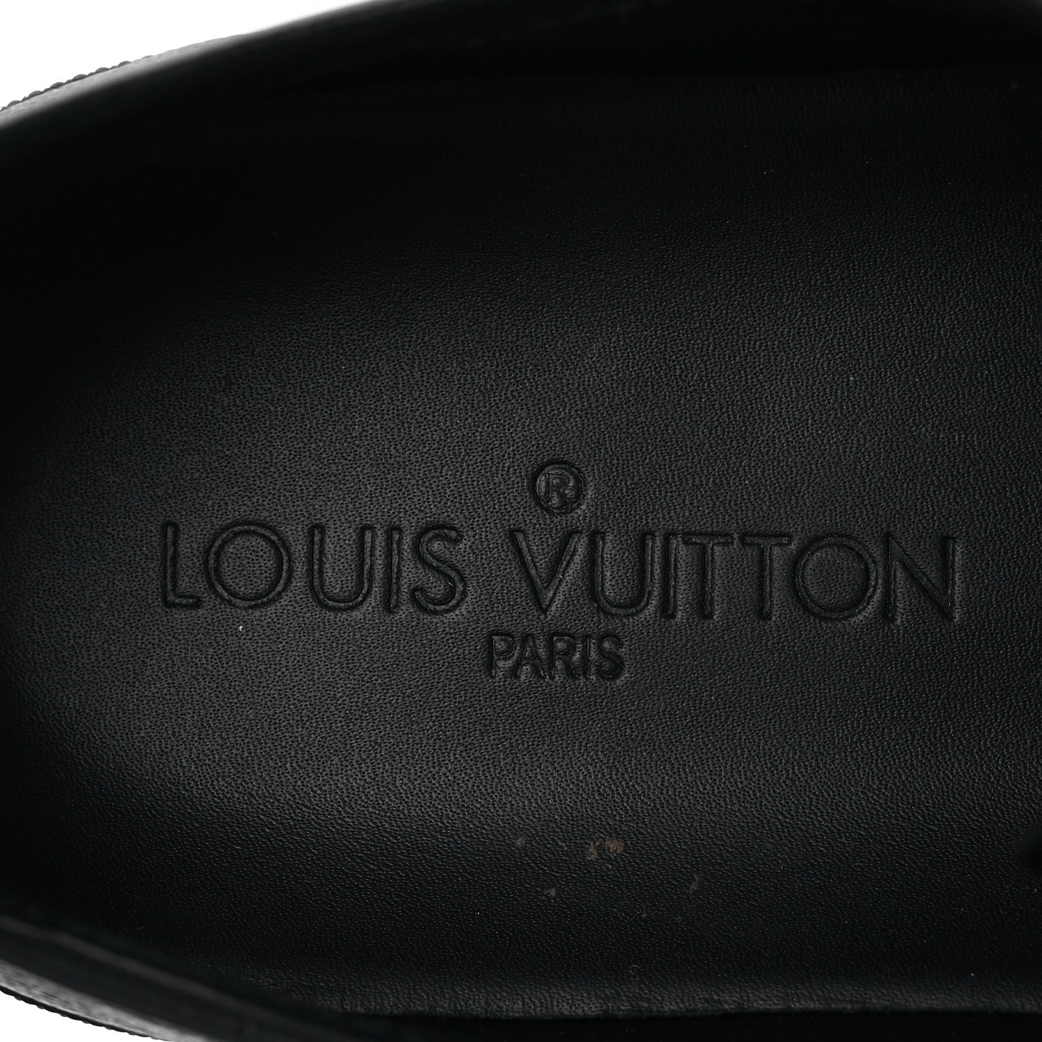 Louis Vuitton Calfskin Damier Graphite Sneakers 7.5 9 of 13