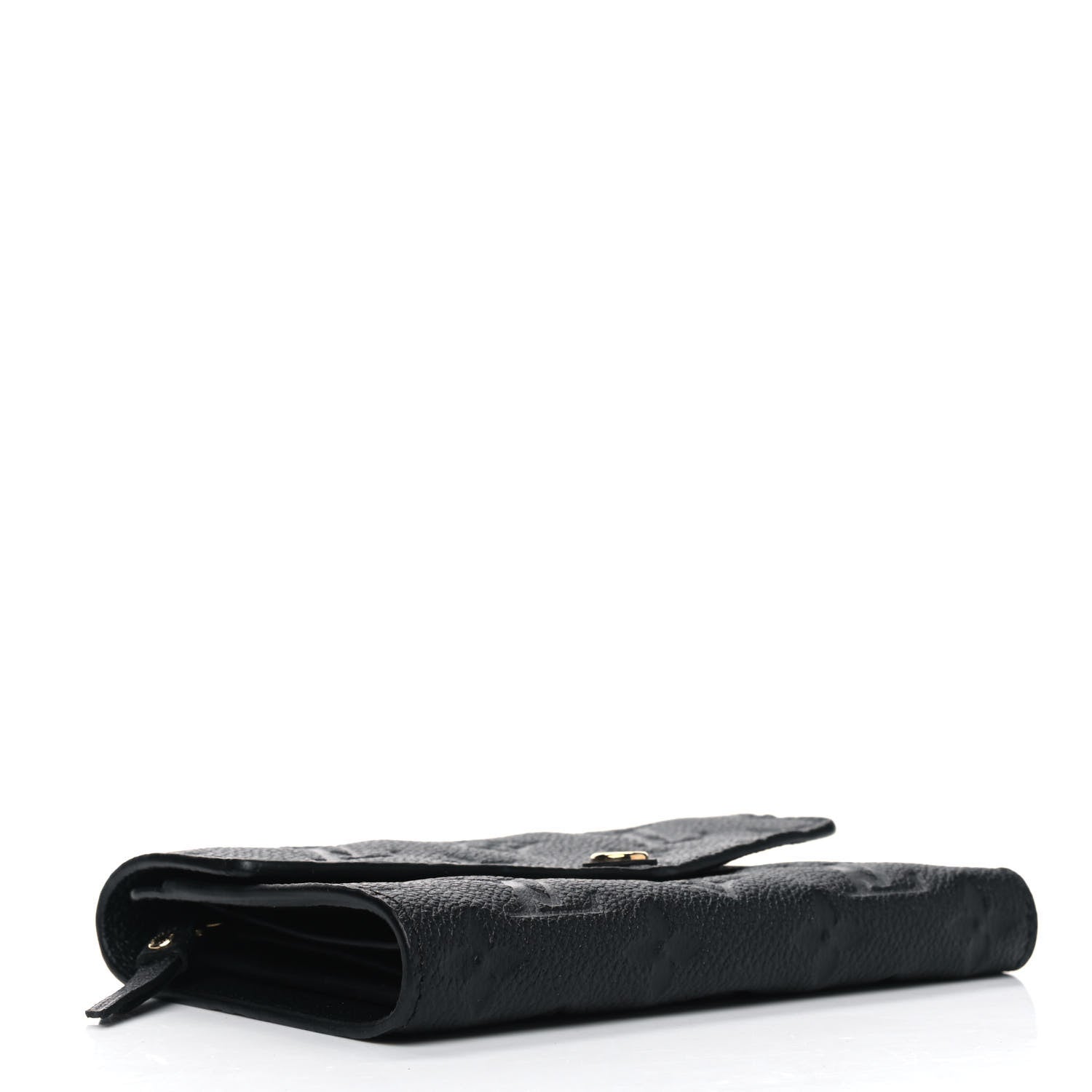 Louis Vuitton Empreinte Compact Curieuse Wallet Black 3 of 4