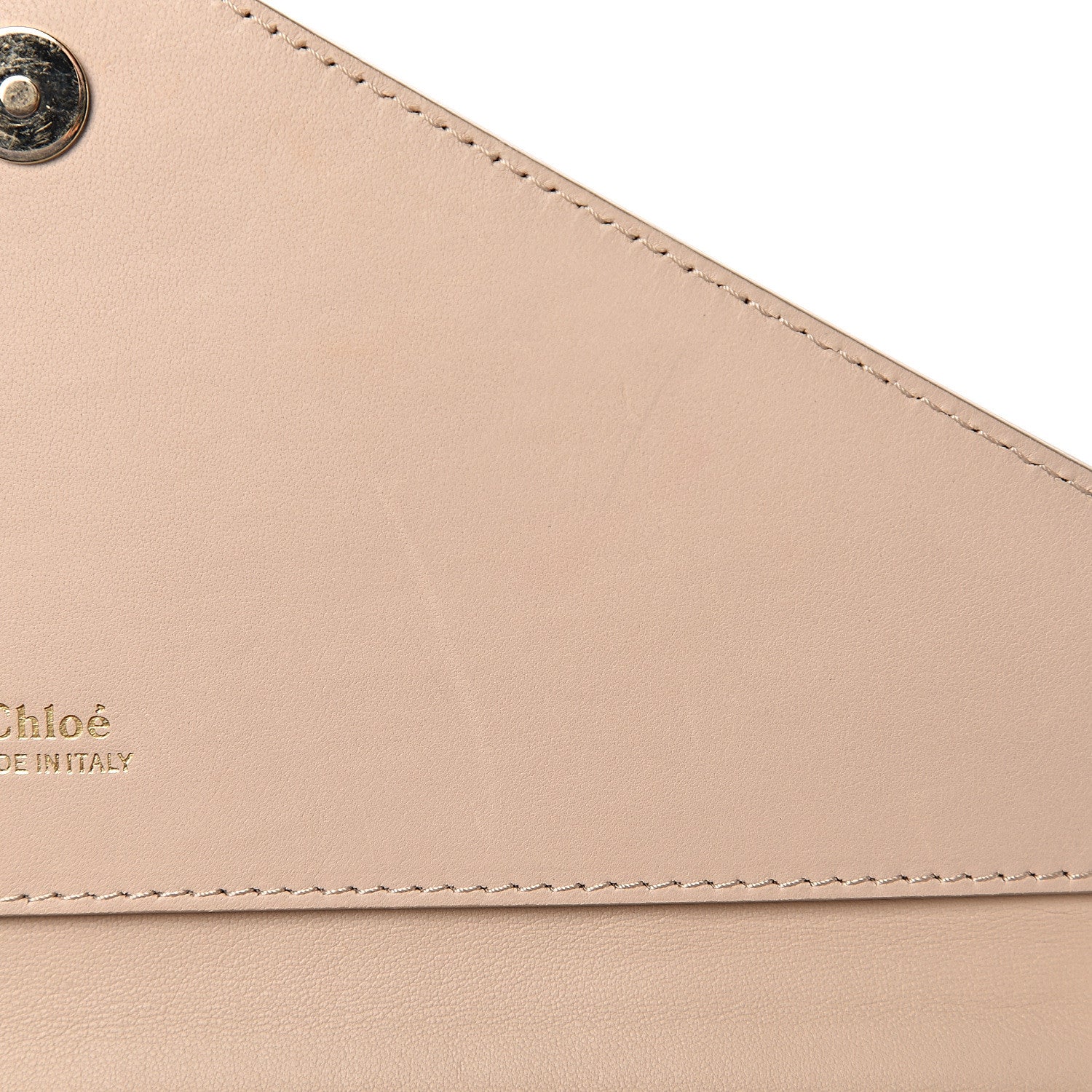 Chloe Lambskin Goatskin Cassie Pochette Crossbody Sand Dune 7 of 11