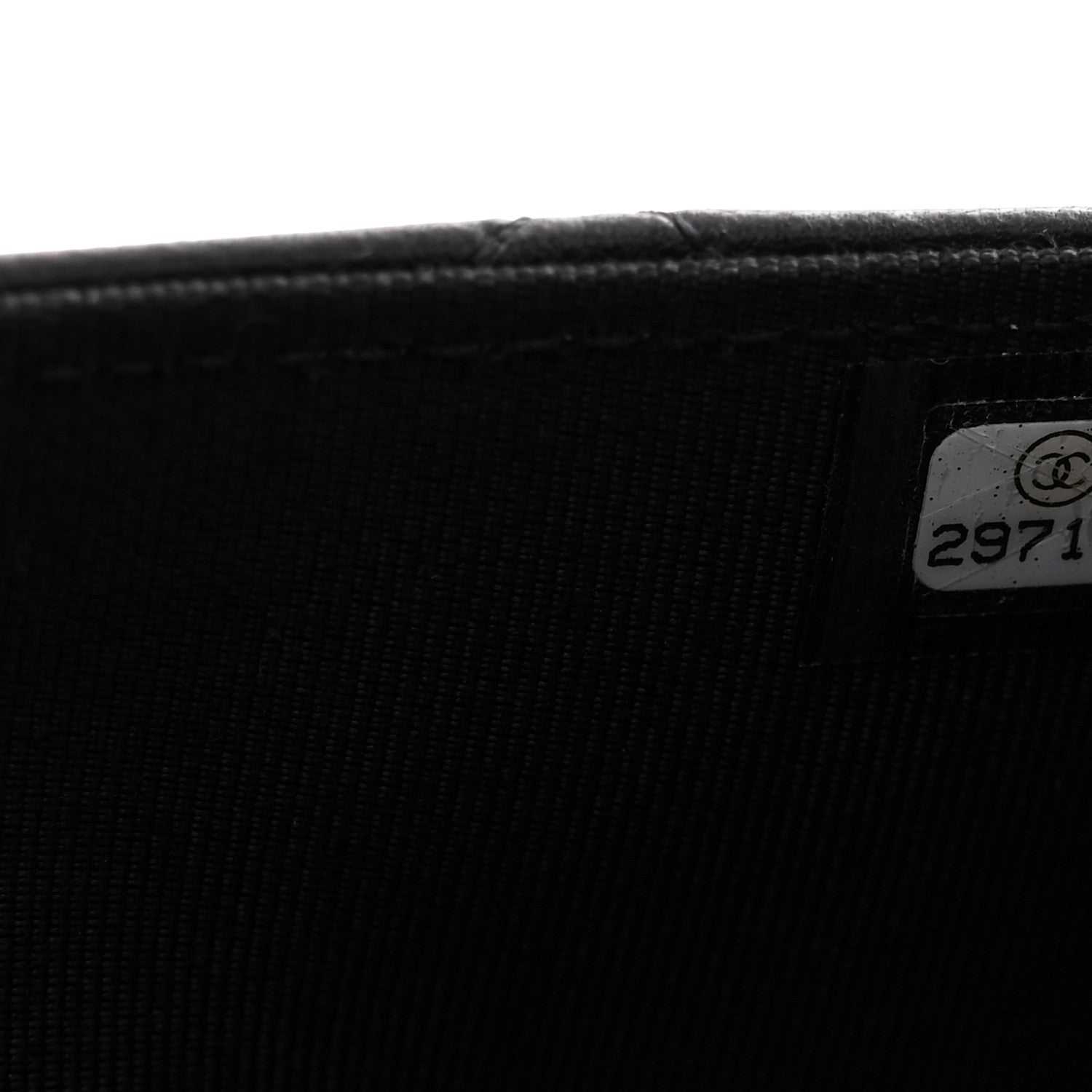 Chanel Lambskin Quilted Wallet On Chain WOC Black 7 of 11
