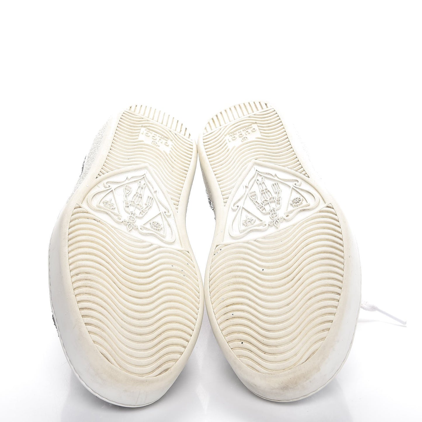 Glitter Web Ace Sneakers 36.5 Silver