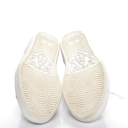 Gucci Glitter Web Ace Sneakers 36.5 Silver 7 of 12