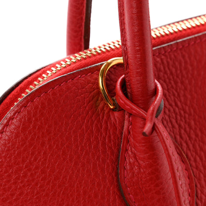 Hermes Taurillon Clemence Bolide 31 Rouge Vif 12 of 12