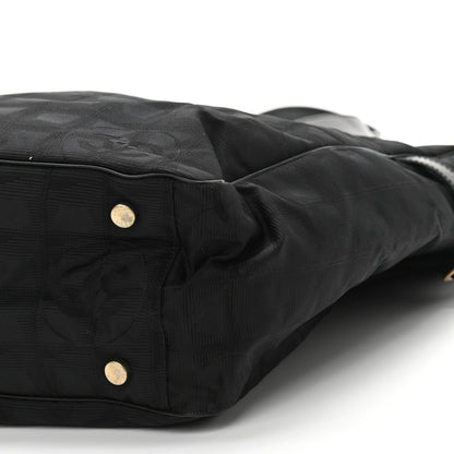 Chanel Nylon Medium Travel Tote Black 10 of 12
