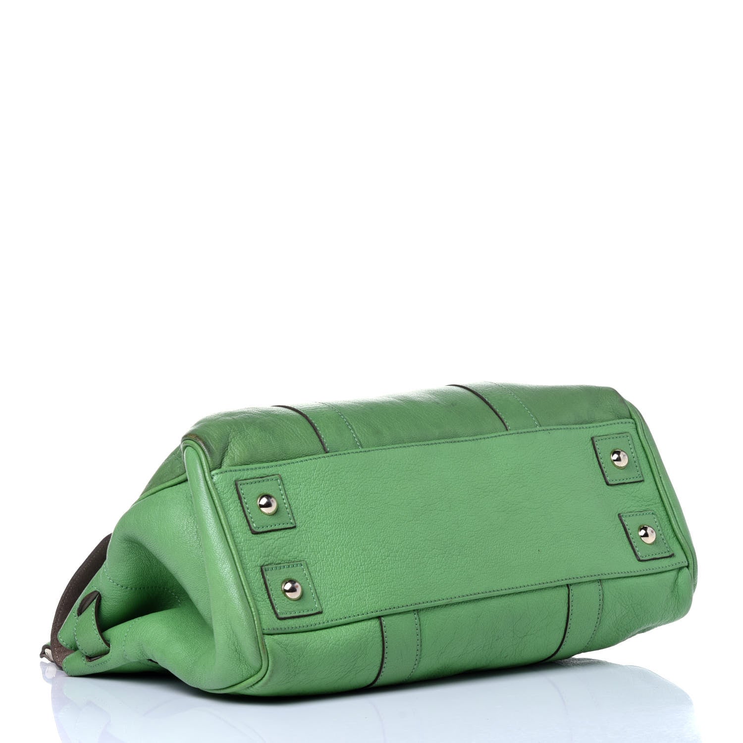 Mulberry Goatskin Bayswater Grass Green 4 of 13