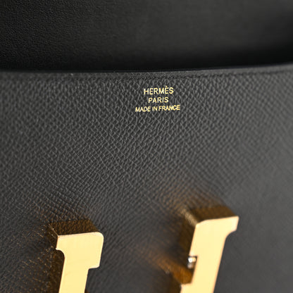 Hermes Epsom Constance 1-Elan Black 7 of 12