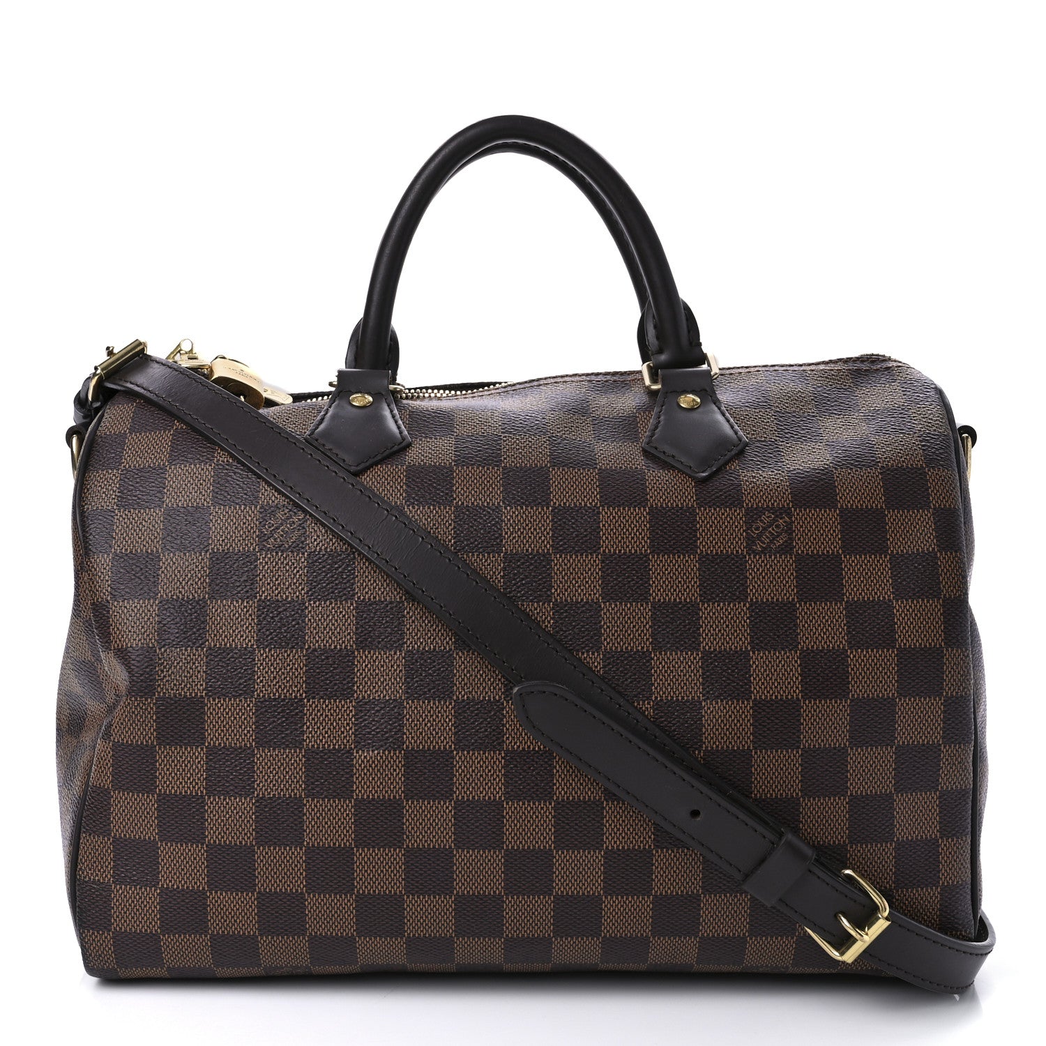 Louis Vuitton Damier Ebene Speedy Bandouliere 30 1 of 10