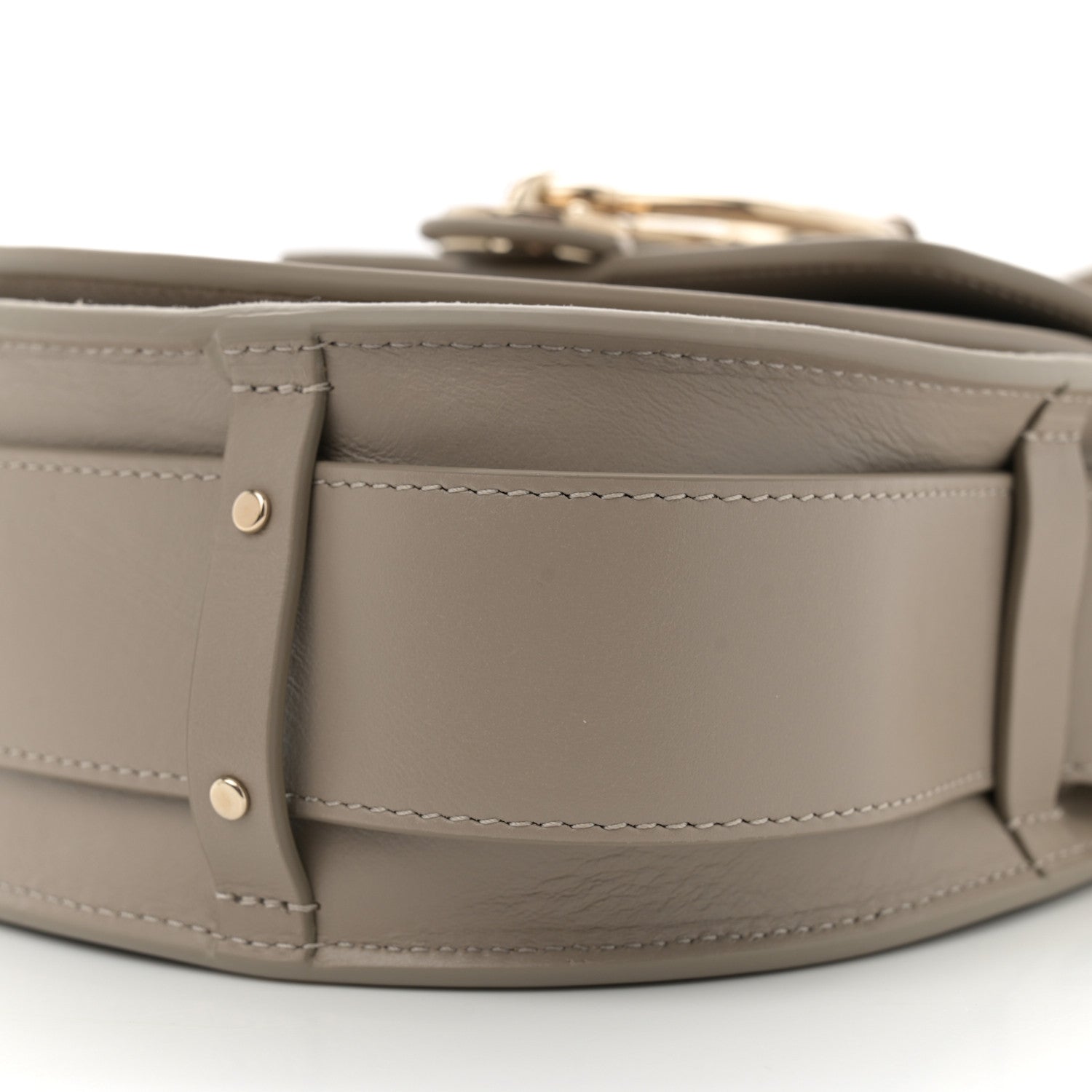 Chloe Calfskin Small Tess Bag Motty Grey 10 of 10