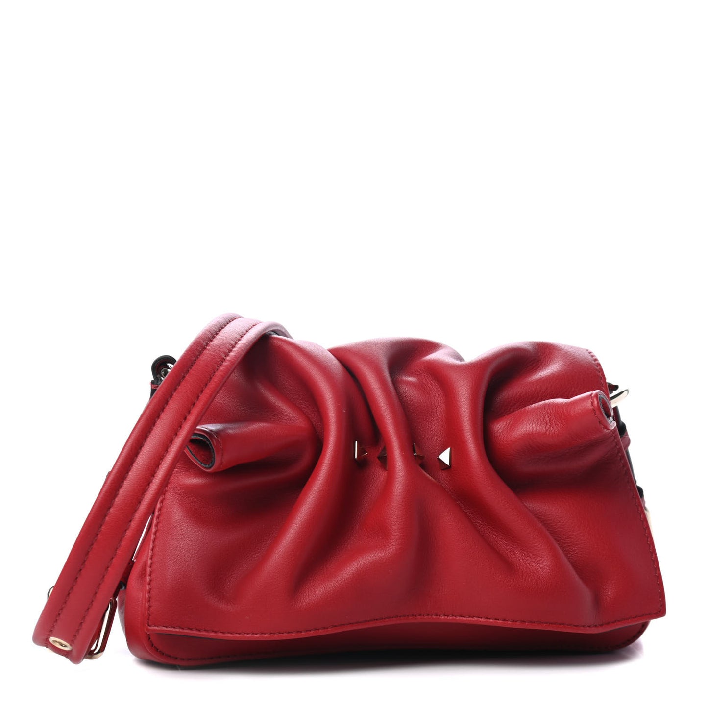 Smooth Calfskin Mini Bloomy Crossbody Bag Rosso Valentino