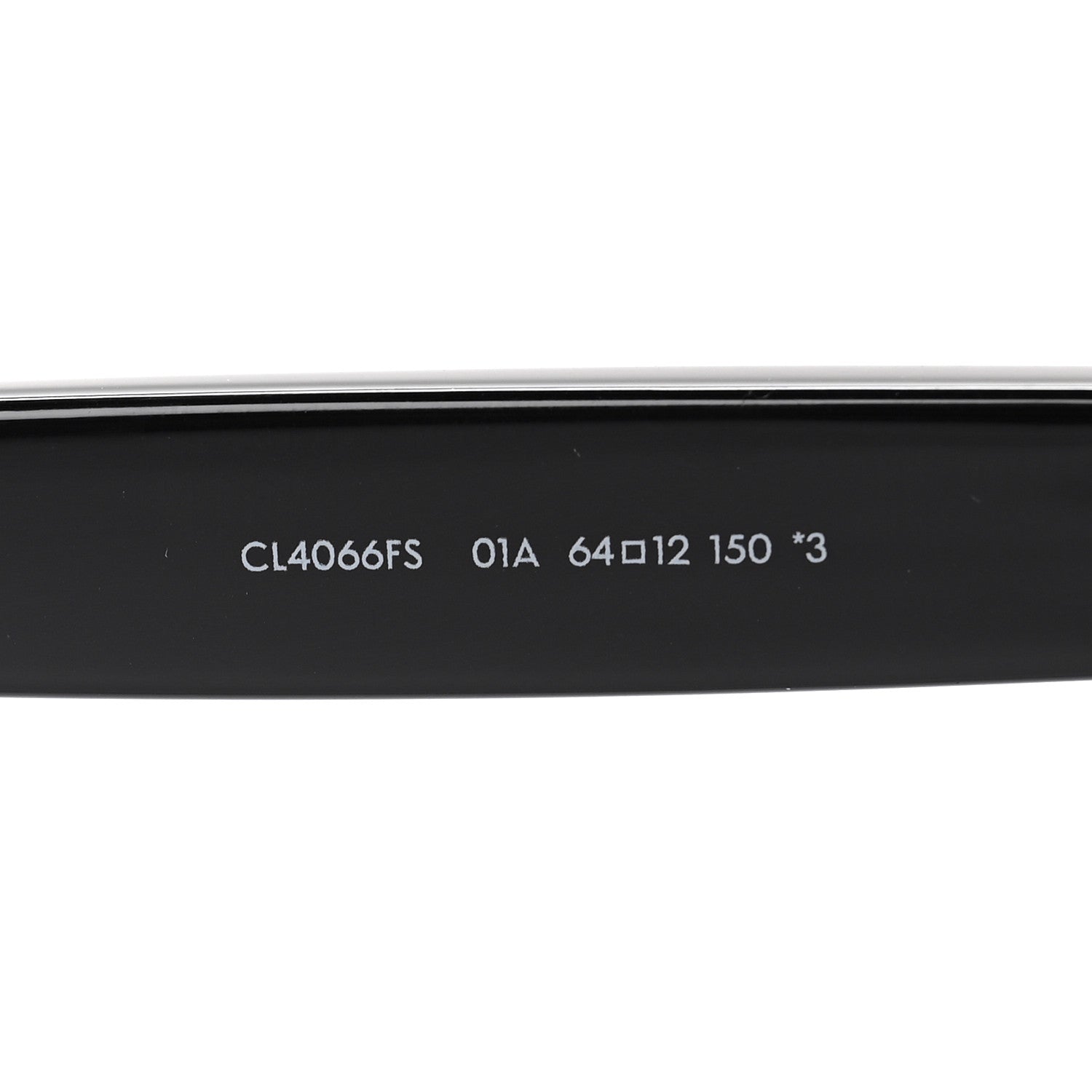 Celine Acetate Crystal Sunglasses CL4066FS Black 6 of 6