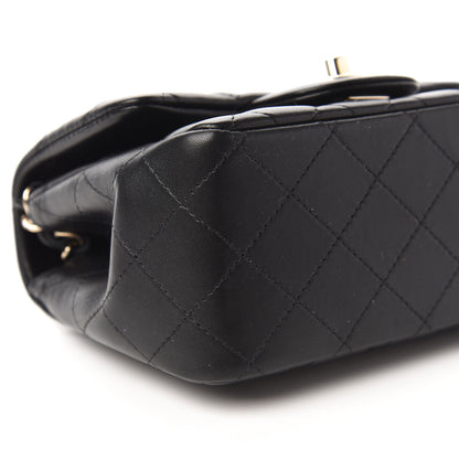Chanel Lambskin Quilted Mini Square Flap Black 6 of 11