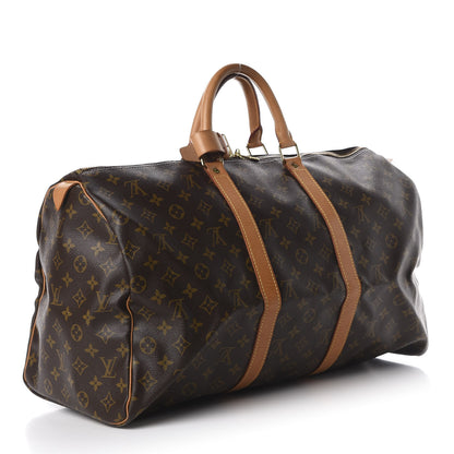 Louis Vuitton Monogram Keepall 50 2 of 8