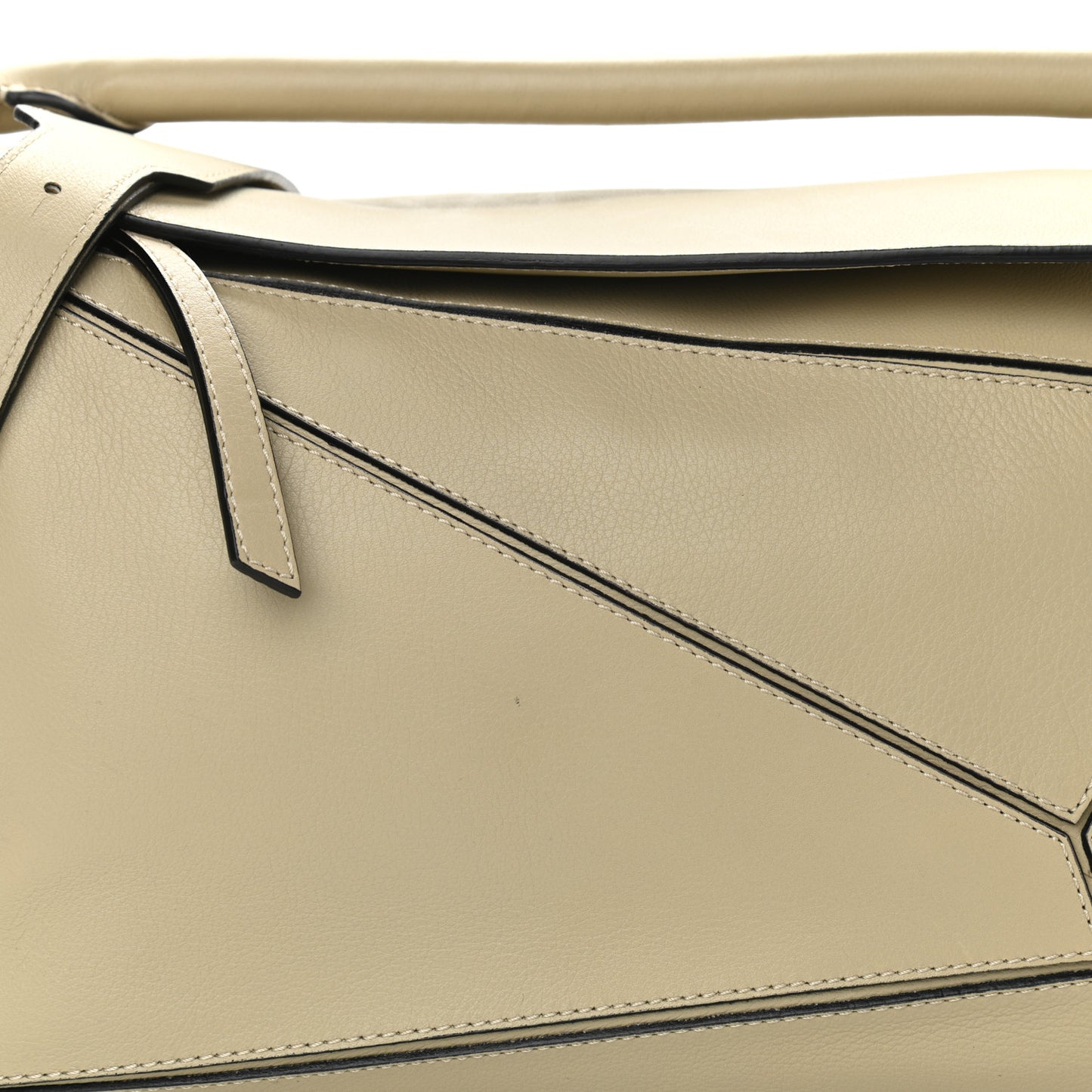 Calfskin Medium Puzzle Bag Light Oak