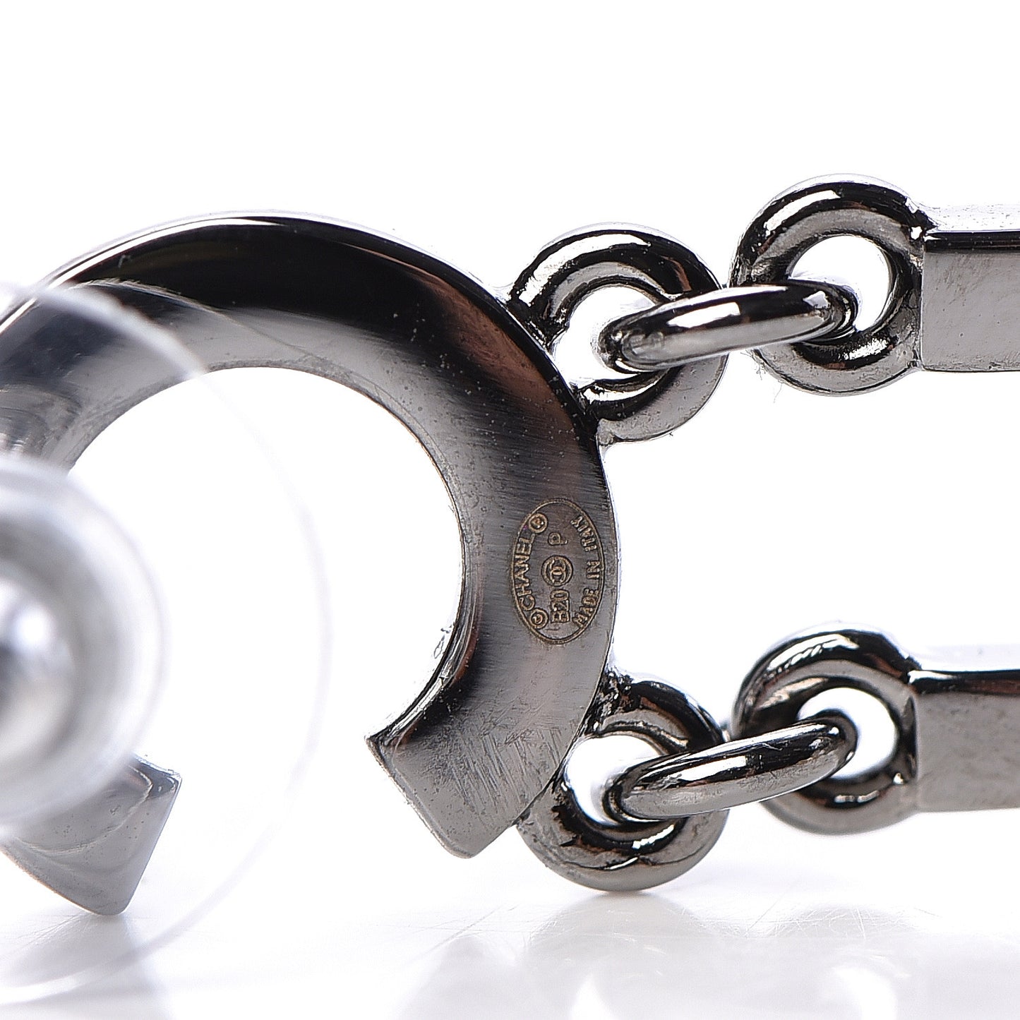 Crystal Pearl Bright Young Things Earrings Gold Ruthenium