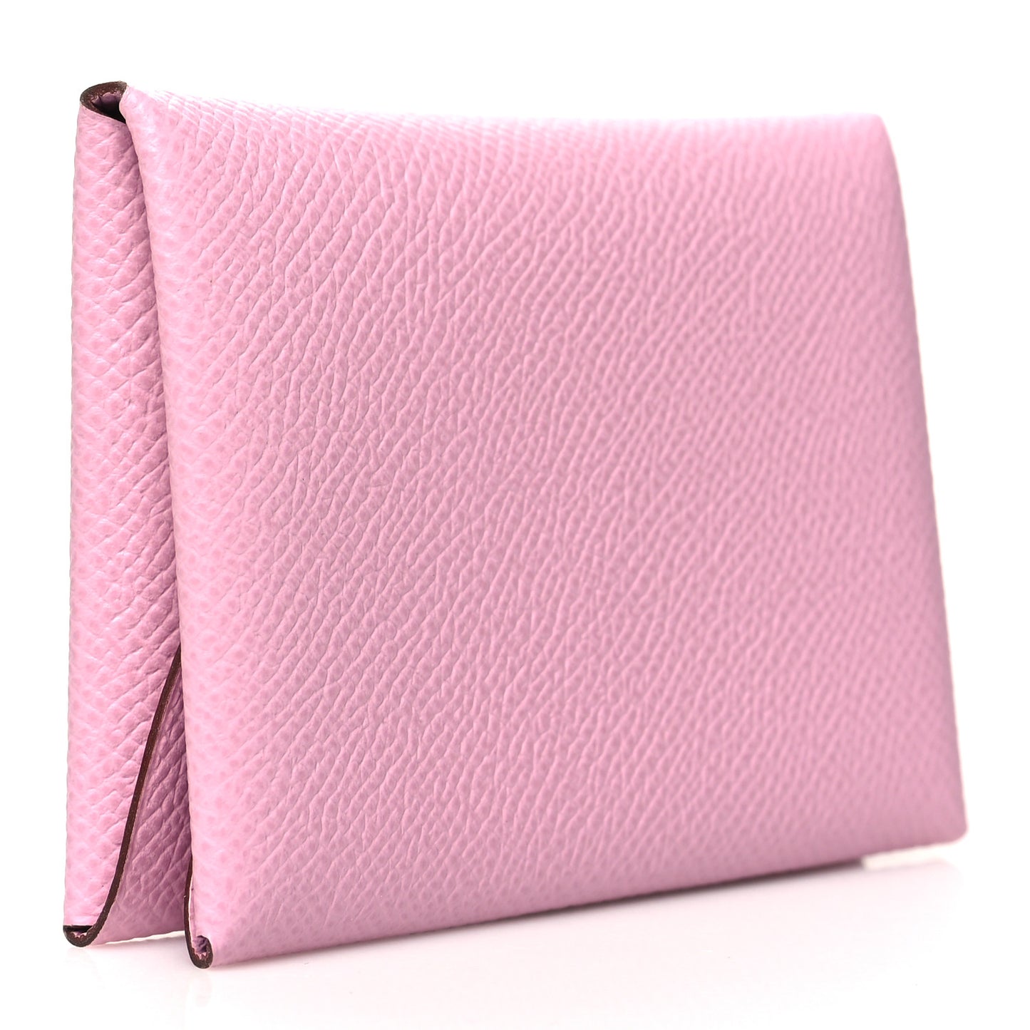 Epsom Calvi Duo Card Case Mauve Sylvestre
