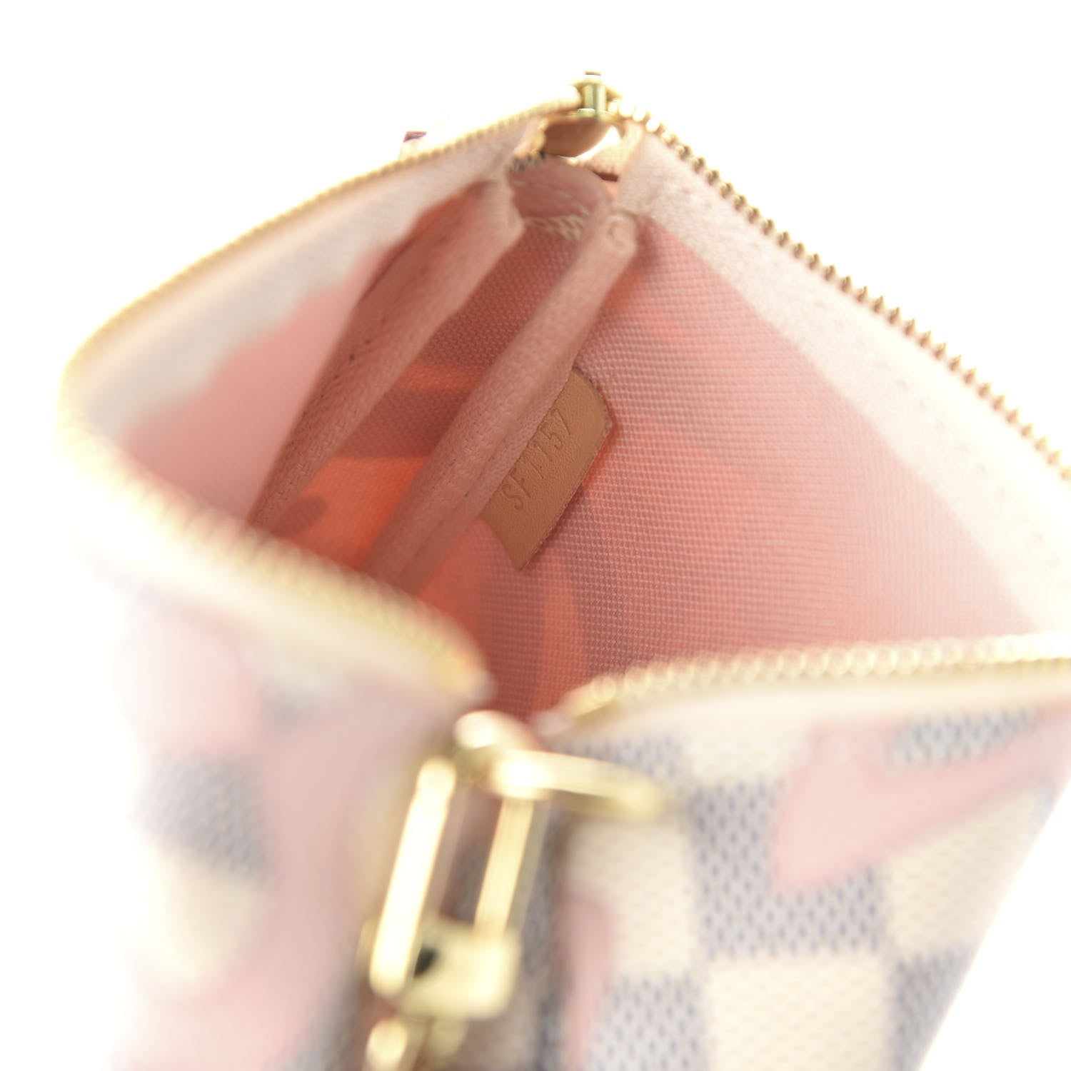 Louis Vuitton Damier Azur Tahitienne Mini Pochette Accessories 16 of 22