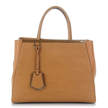 Fendi Vitello Elite Regular 2Jours Tote Orzo 1 of 9
