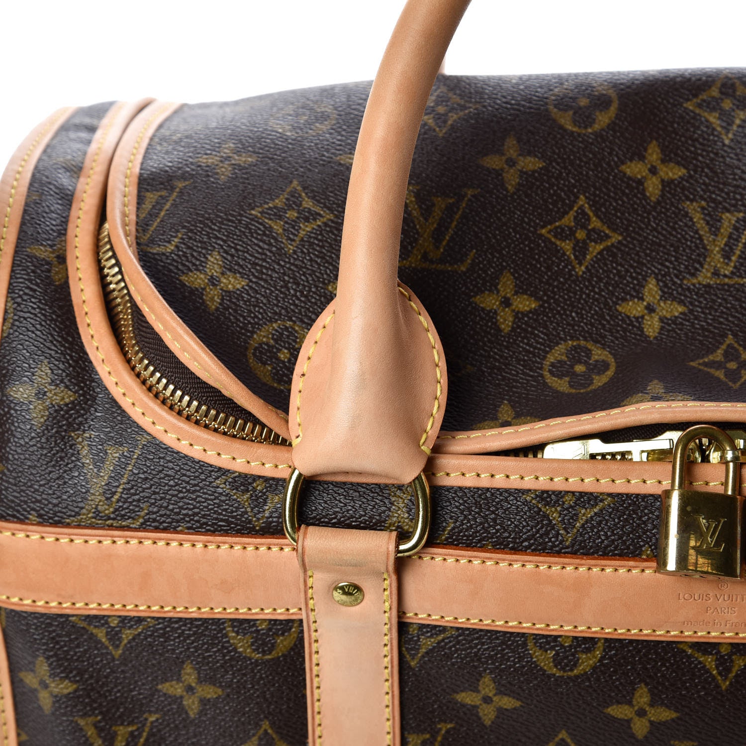 Louis Vuitton Monogram Sac Chien 40 Pet Carrier 32 of 32