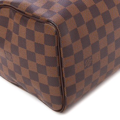 Louis Vuitton Damier Ebene Speedy 25 6 of 9